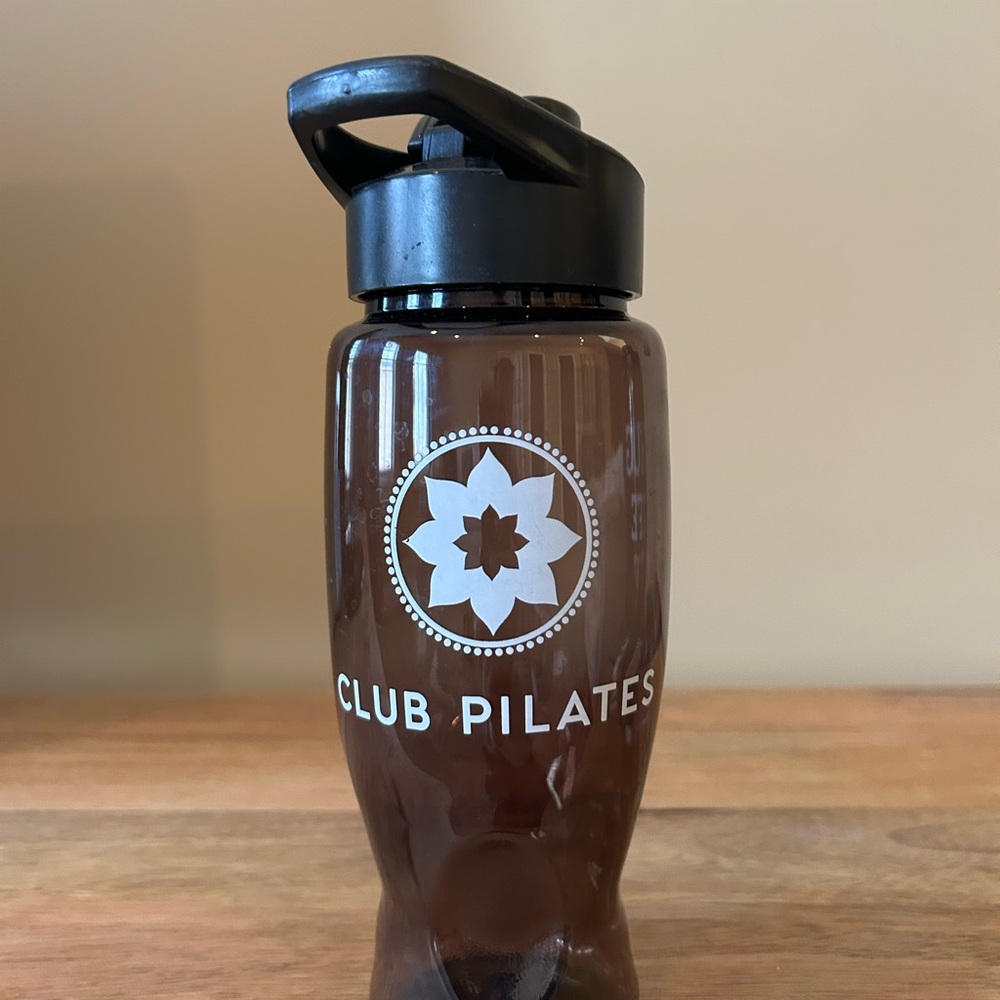 Club Pilates Brown Water Bottle